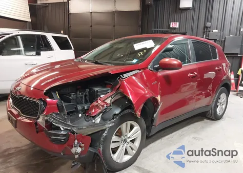 2018 Kia Sportage Lx from USA, damaged, VIN KNDPMCAC5J7446747